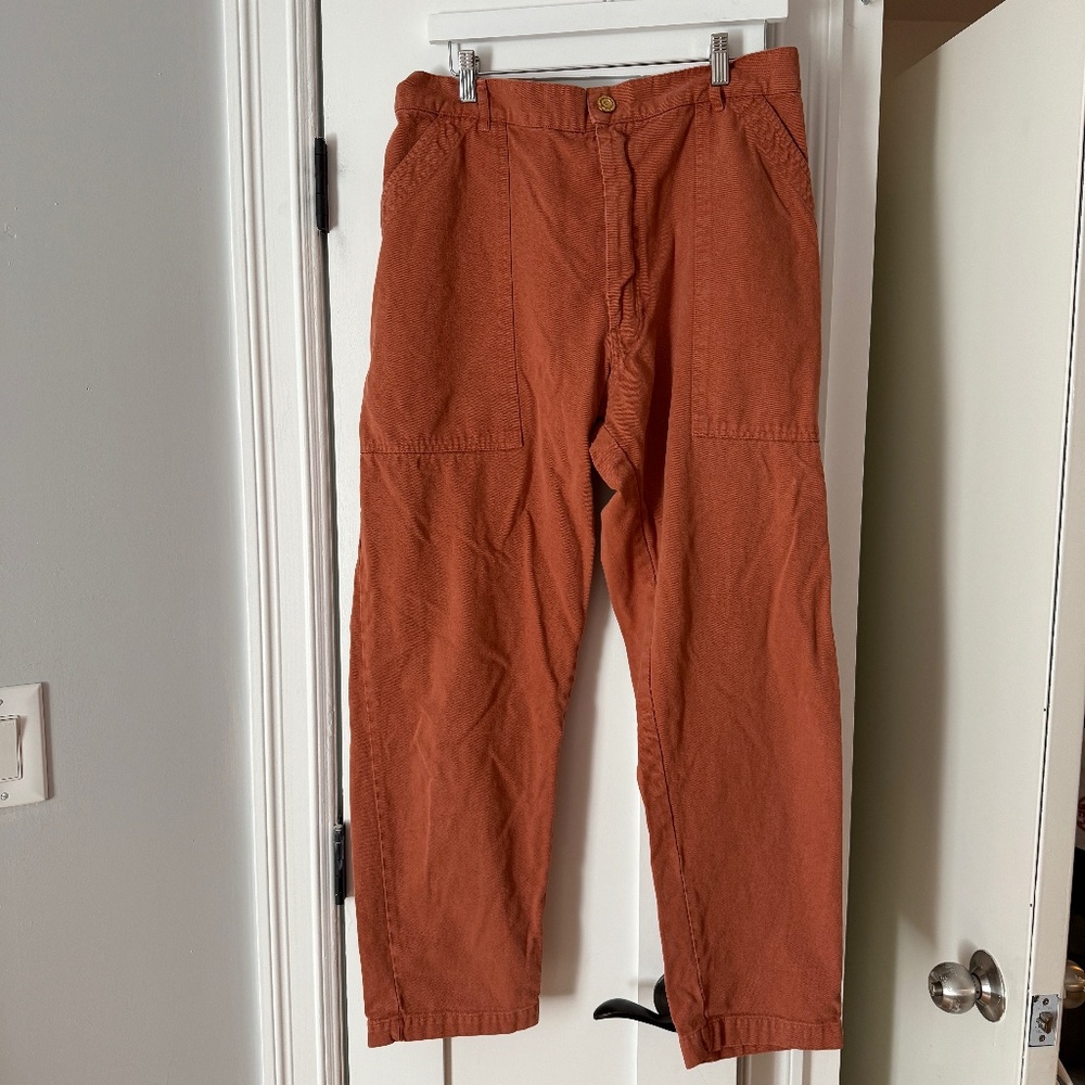 Big Bud Press Work Pants in terracotta